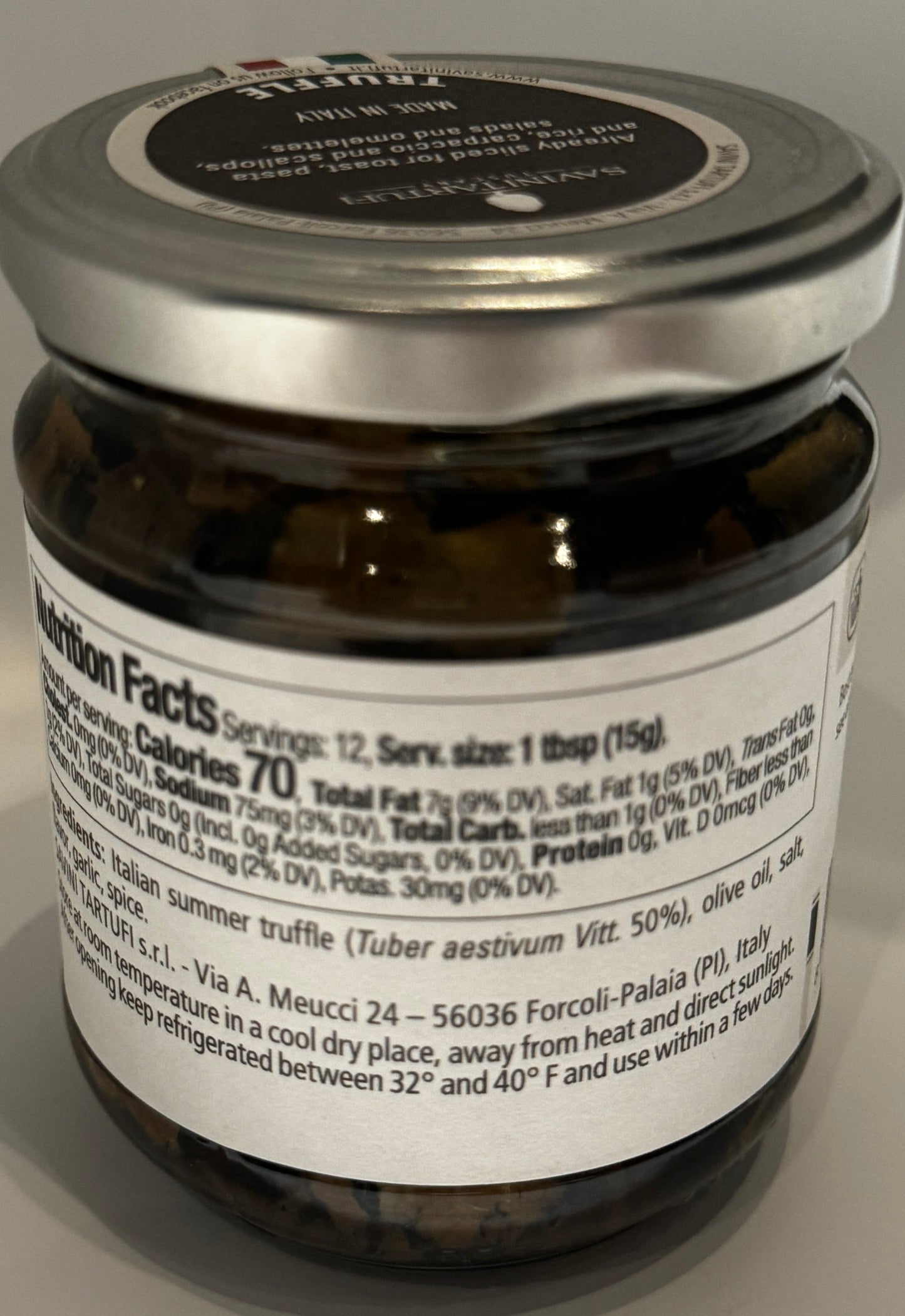 Sliced Truffle in Oil (Large-6.35oz)