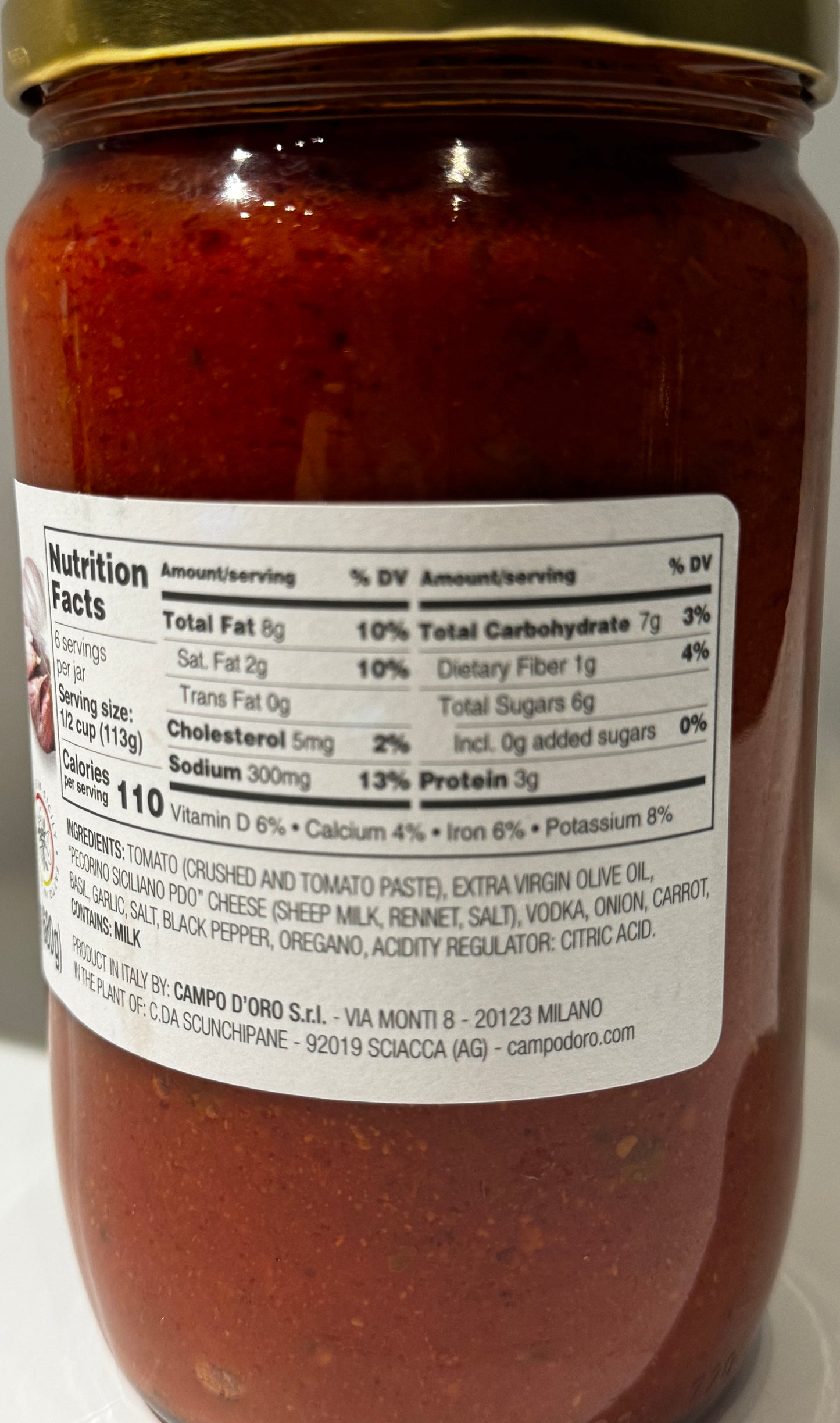 Vodka Tomato Sauce