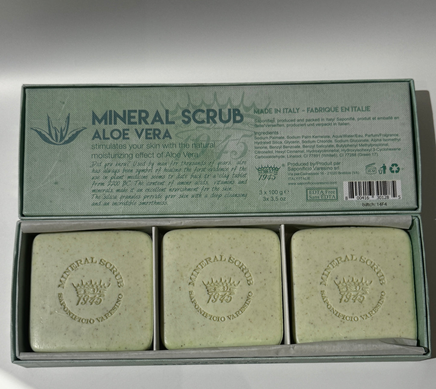 Mineral Scrub- Aloe Vera