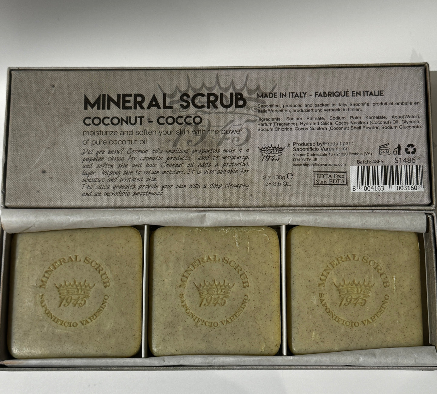 Mineral Scrub- Coconut