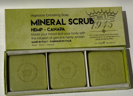 Mineral Scrub- Hemp Soap