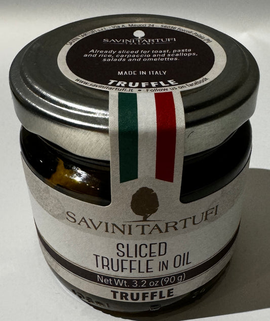 Sliced Truffle in Oil (Small- 3.2 oz)